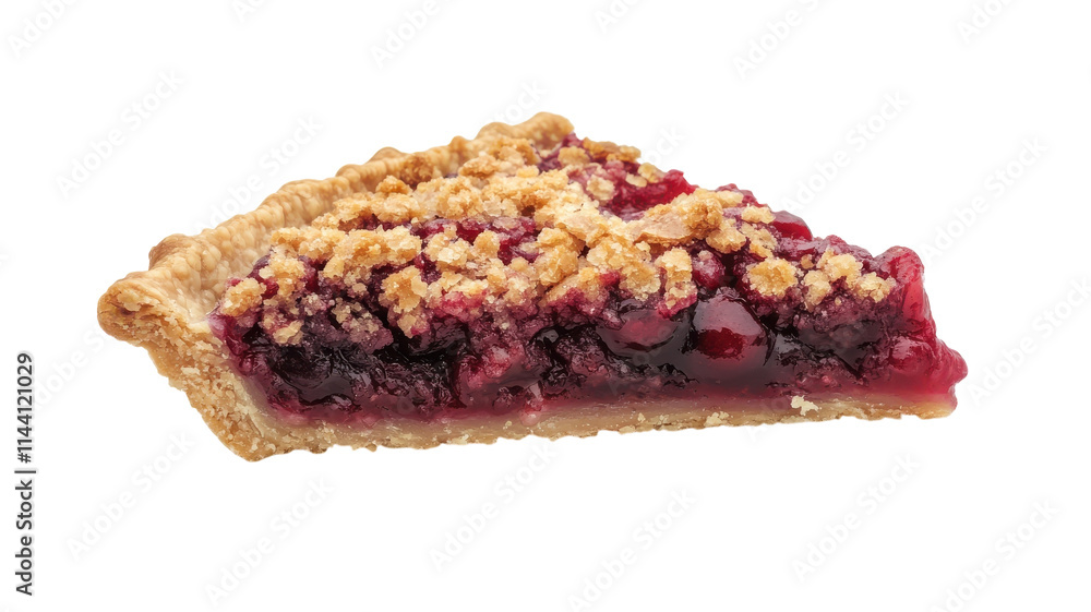 Indulge in the Sweet Delight of Cherry Pie: A Perfect Dessert for Any Occasion, Showcasing a Delicious Slice with Crumble Topping. Indulge in the Sweet Delight of Cherry Pie: A Perfect Dessert for Any Occasion, Showcasing a Delicious Slice with Crumble Topping.