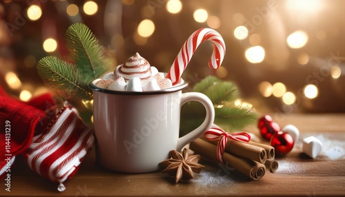 Festive Mug Background