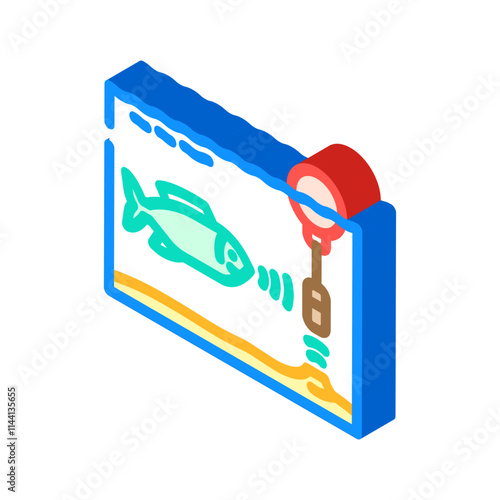 hydrophone world ocean isometric icon vector. hydrophone world ocean sign. isolated symbol illustration