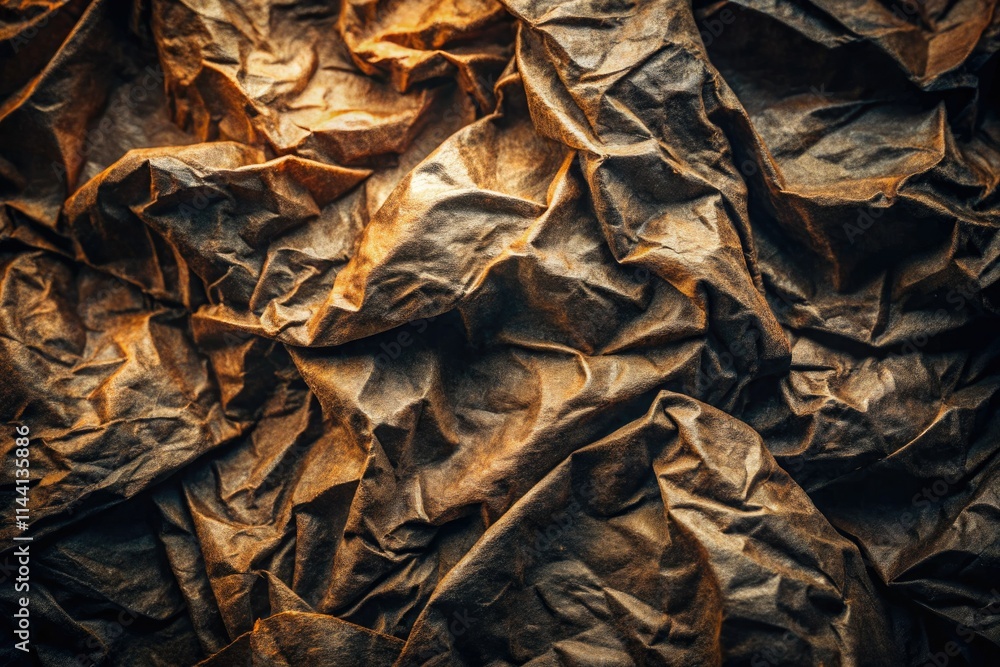 High-res grunge background: crumpled black paper AI double exposure. High-res grunge background: crumpled black paper AI double exposure.