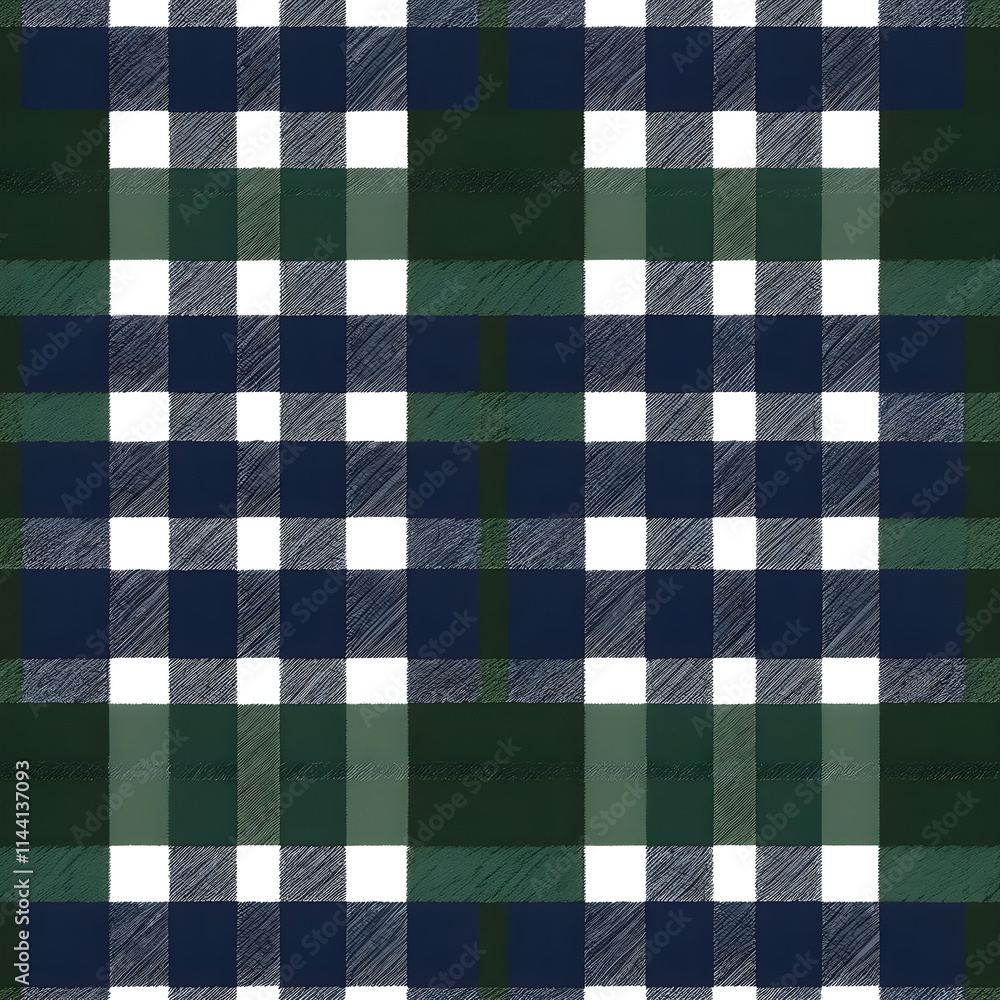 Black and Blue and white, Collection Design of Seamless Pattern gingham check Black and Blue and white, Collection Design of Seamless Pattern gingham check