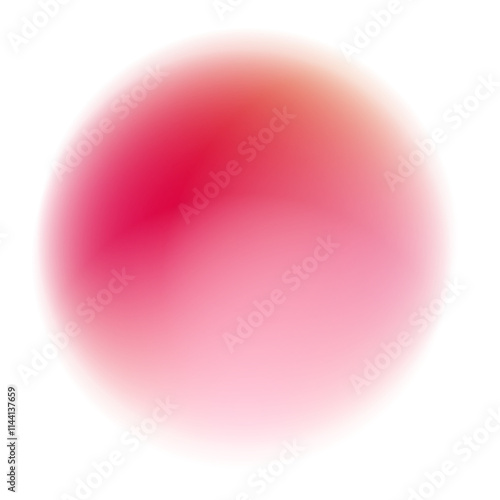 Round shape blur with gradient color,gradient blur shape, abstract shape blurred 