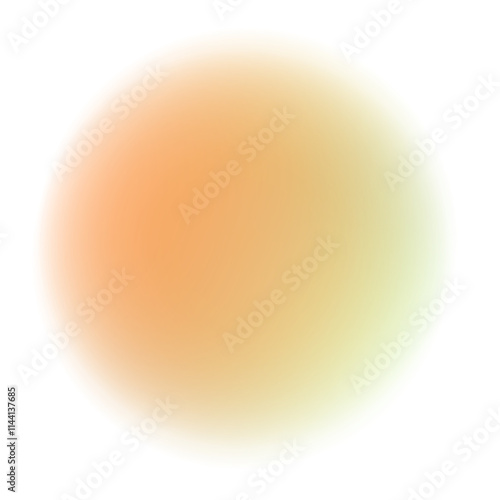 Round shape blur with gradient color,gradient blur shape, abstract shape blurred 