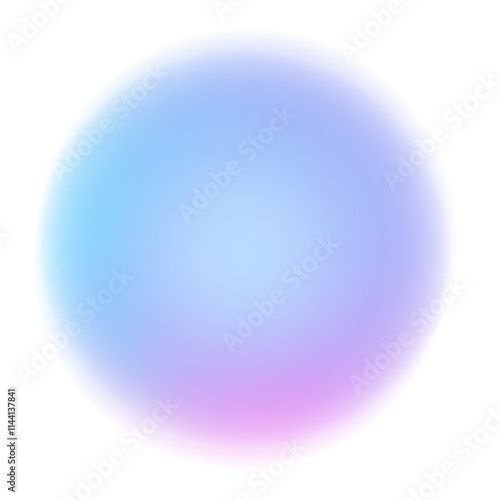 Round shape blur with gradient color,gradient blur shape, abstract shape blurred 