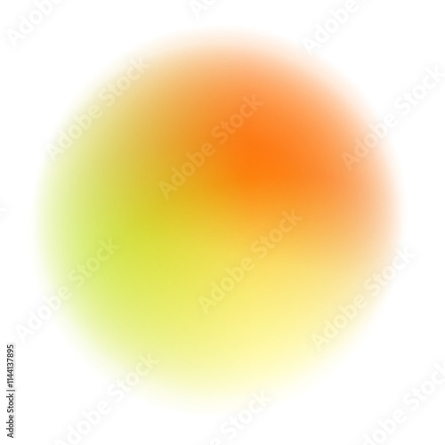 Round shape blur with gradient color,gradient blur shape, abstract shape blurred 