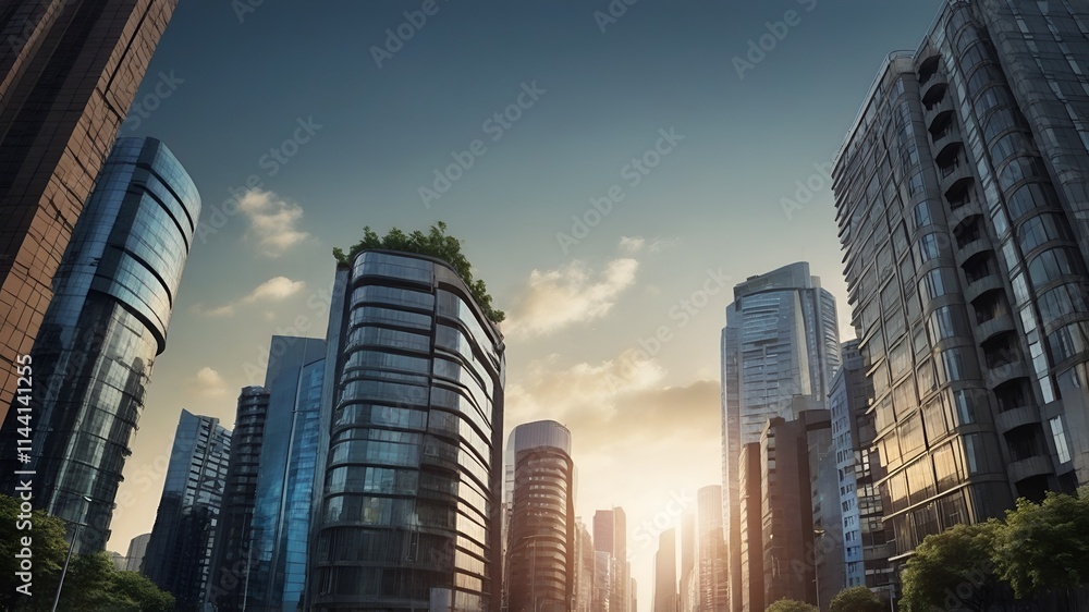 Fototapeta premium skyscrapers