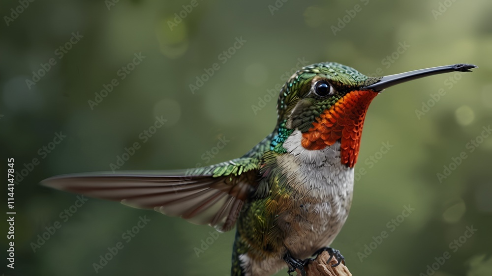 Fototapeta premium hummingbird in flight