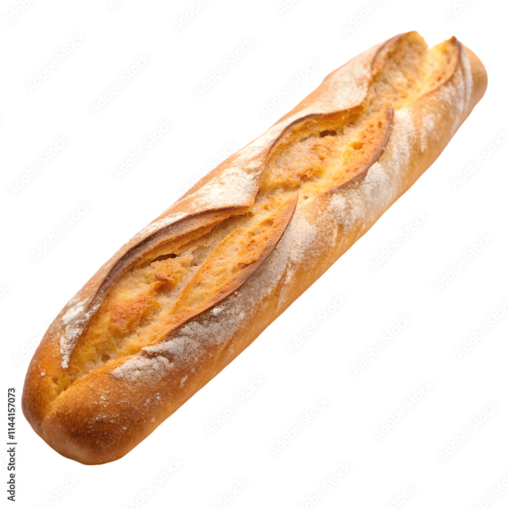 baguette isolated on transparent background baguette isolated on transparent background