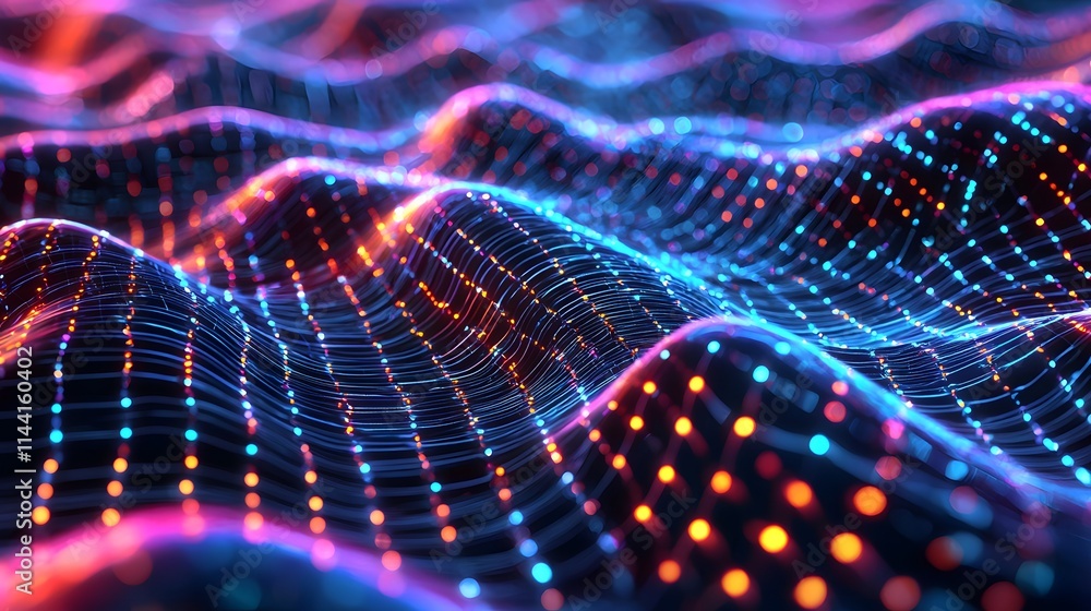 High-Tech Quantum Circuits Flowing in Dynamic Patterns High-Tech Quantum Circuits Flowing in Dynamic Patterns