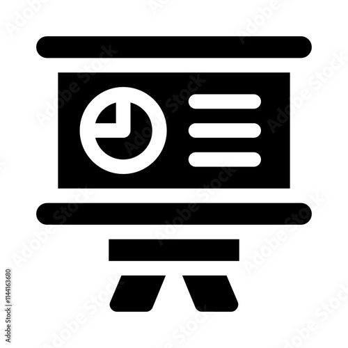 Slides glyph icon