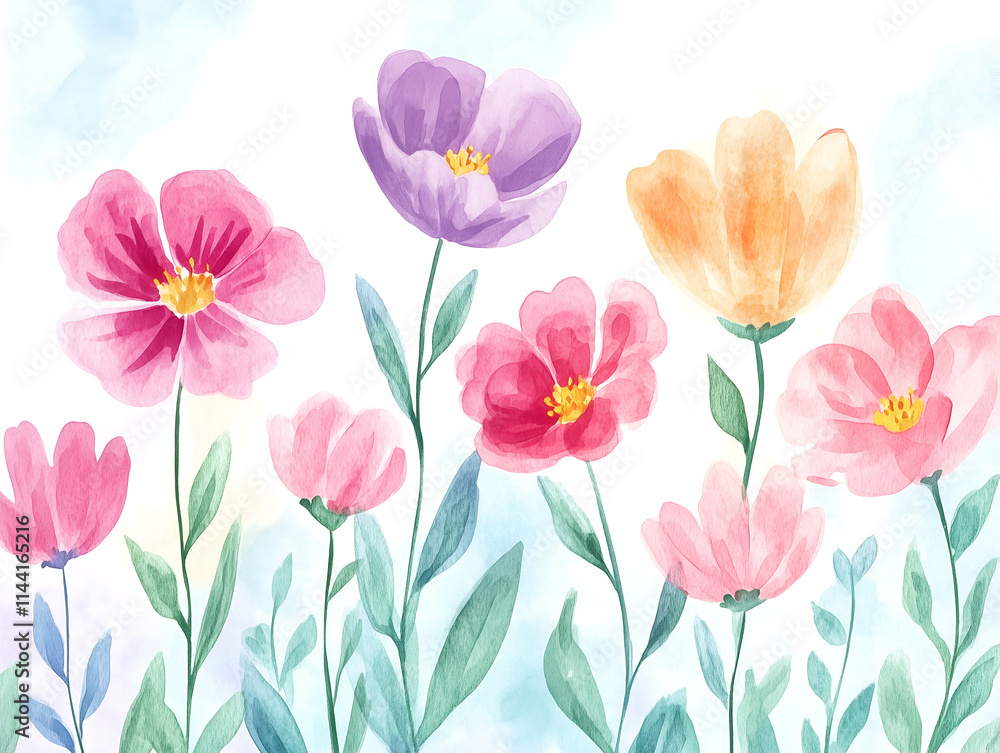 Celebrate International Womens Day with a Vibrant Watercolor Floral Card for March 8 Celebrate International Womens Day with a Vibrant Watercolor Floral Card for March 8