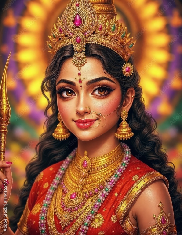 Ma Durga or the Indian festival in Bengal Ma Durga or the Indian festival in Bengal