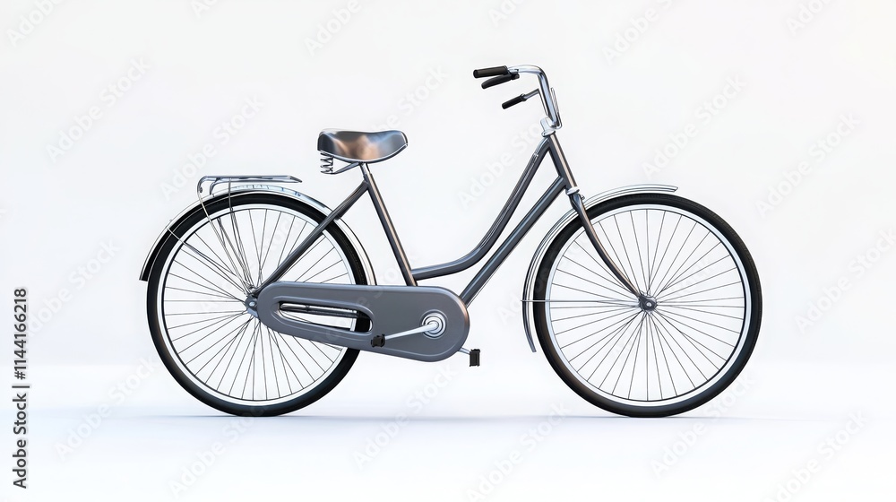 Fototapeta premium Stylish High-Resolution Bike Rental Concept Design