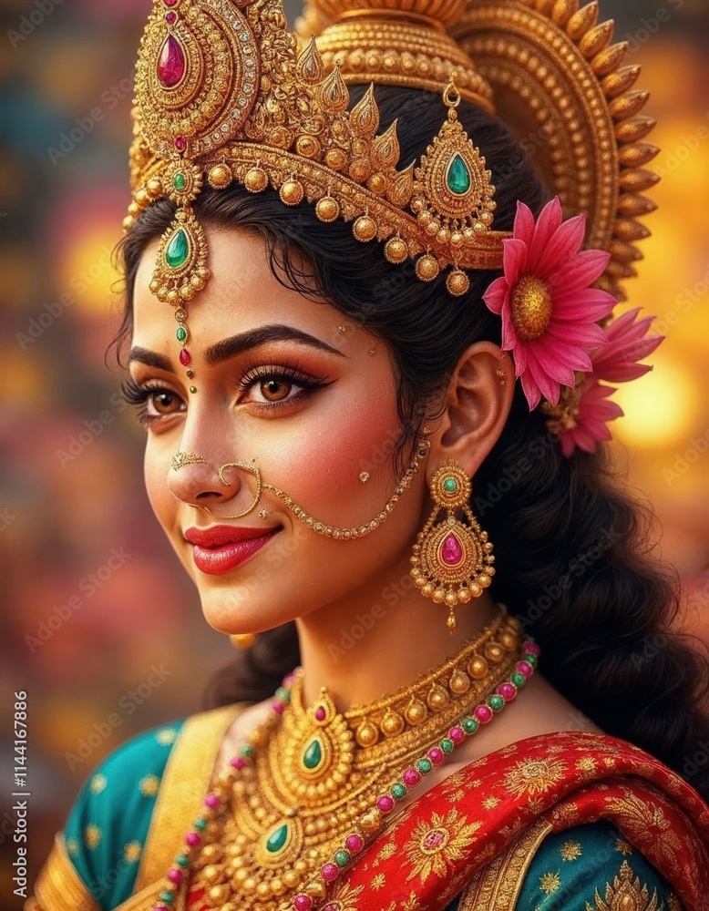Ma Durga or the Indian festival in Bengal Ma Durga or the Indian festival in Bengal