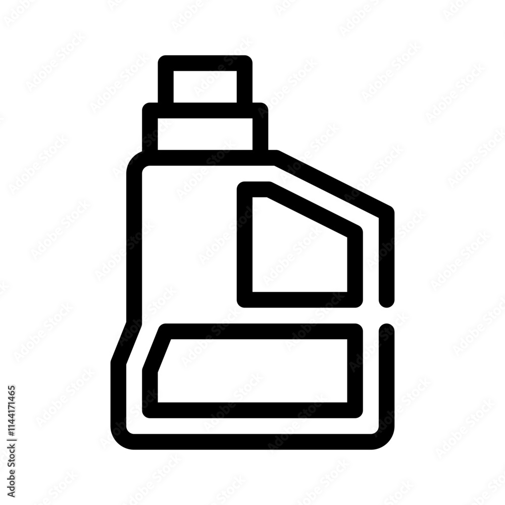 Detergent line icon Detergent line icon