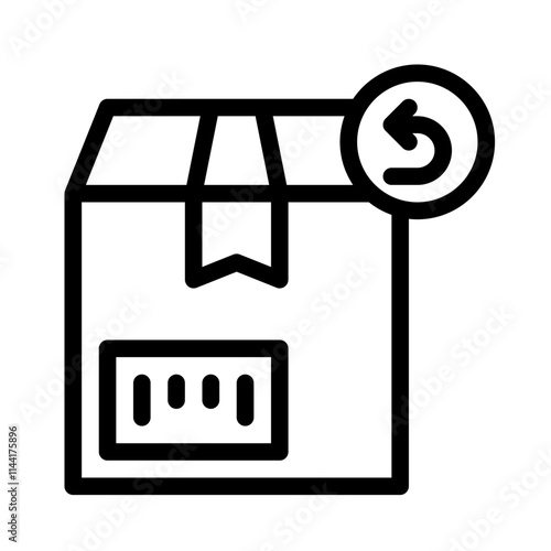 Return line icon
