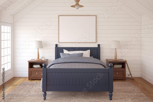 Poster mockup. Toddler room...