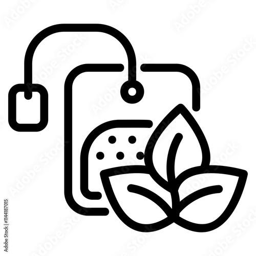 Tea bag icon