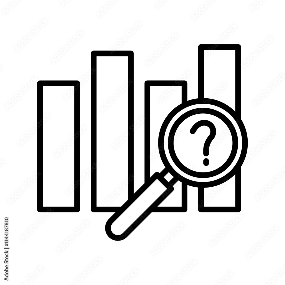 Financial Forecast line icon Financial Forecast line icon