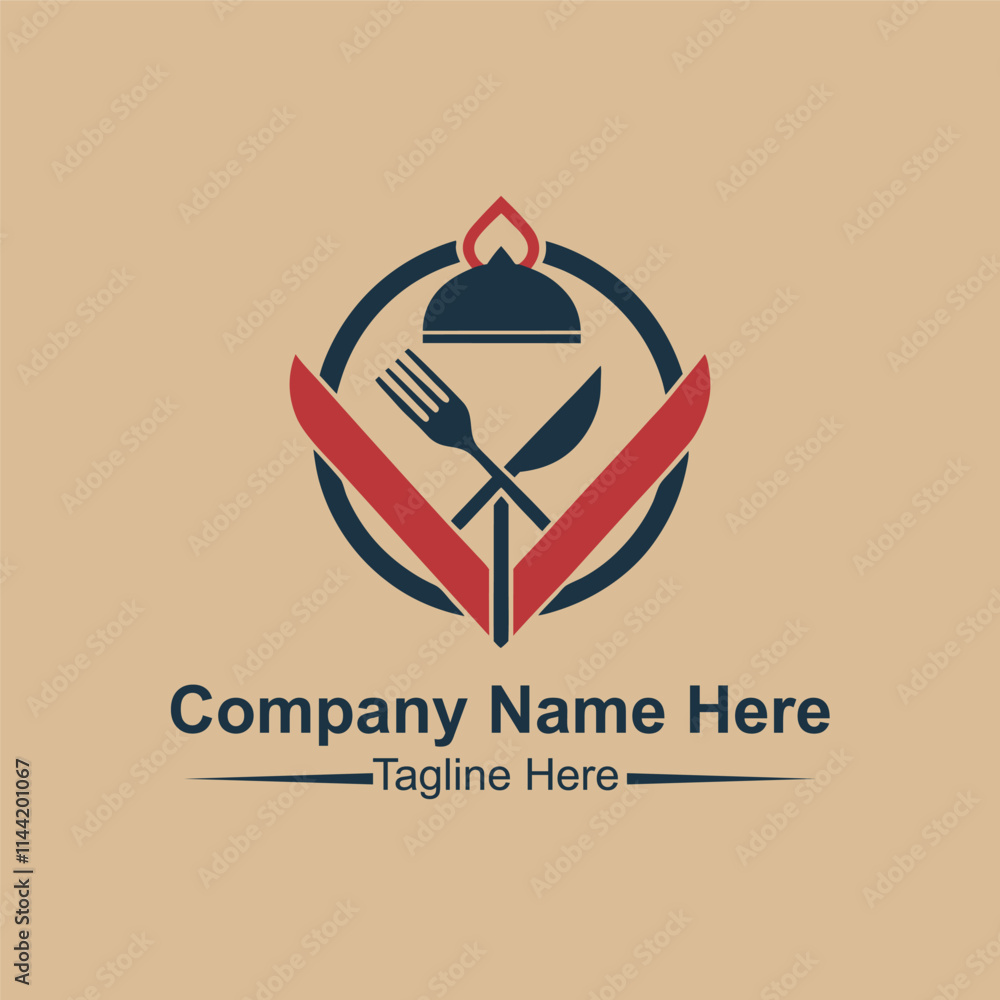 Obraz premium Restaurant logo