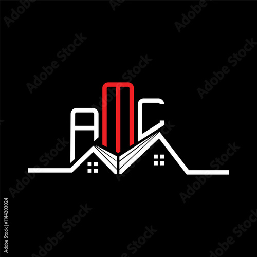 AML Real state logo design, AML simple and modern logo. AML luxurious alphabet design