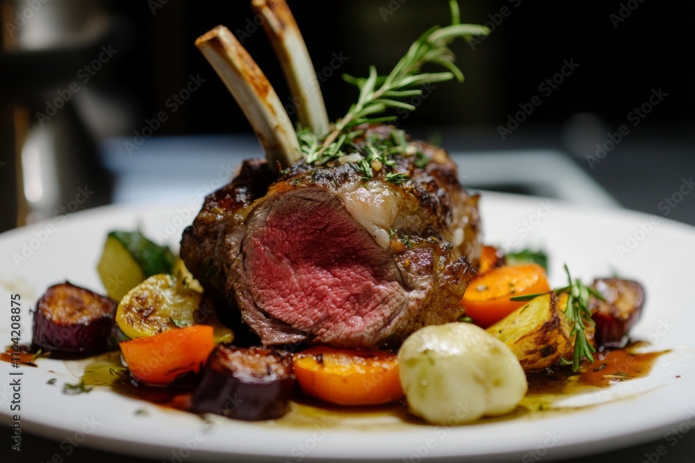 Roasted Lamb with Seasonal Vegetables Roasted Lamb with Seasonal Vegetables