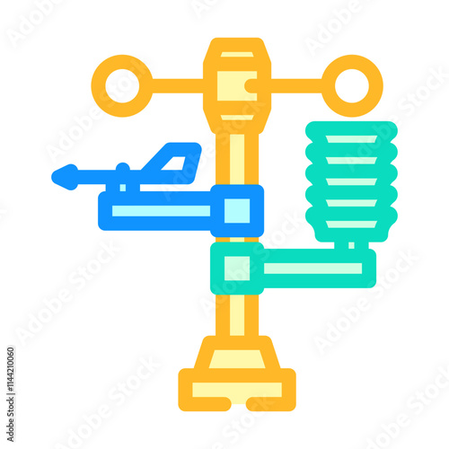 weather station agri tech color icon vector. weather station agri tech sign. isolated symbol illustration