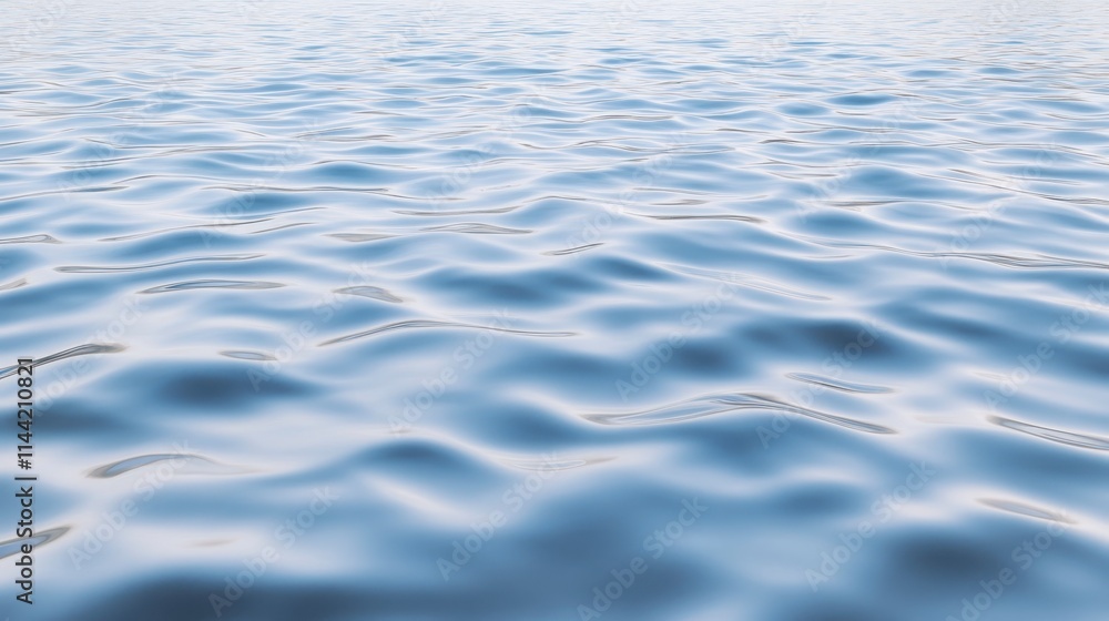 A serene blue water surface with gentle ripples reflecting light, creating a tranquil and calming effect. A serene blue water surface with gentle ripples reflecting light, creating a tranquil and calming effect.