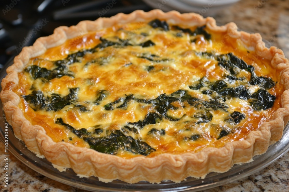 Spinach and Cheese Quiche - A Flavorful Delight Spinach and Cheese Quiche - A Flavorful Delight
