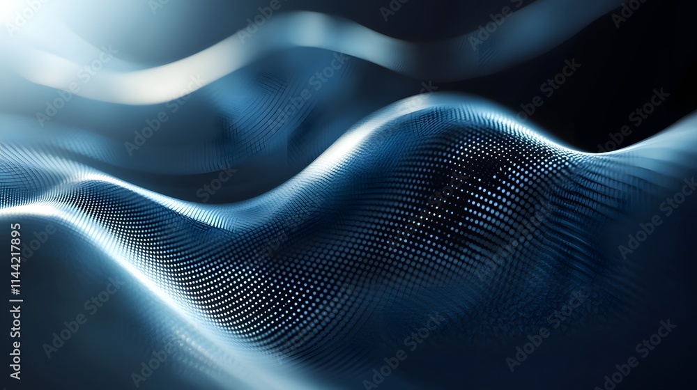 Smooth Digital Innovation Background with Gentle Curves Smooth Digital Innovation Background with Gentle Curves