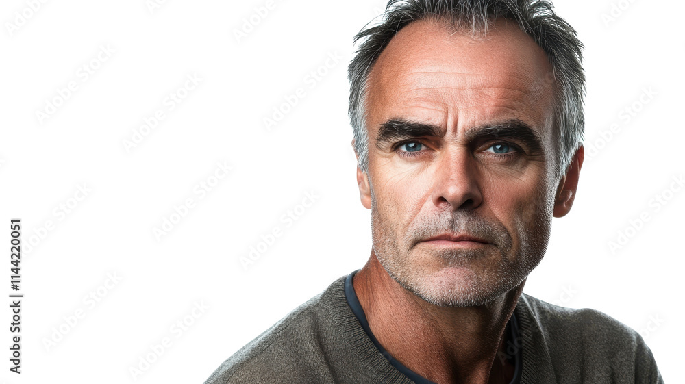 Contemplative Middle-Aged Man Reflecting Deep Thoughts for Business and Personal Growth Imagery. Contemplative Middle-Aged Man Reflecting Deep Thoughts for Business and Personal Growth Imagery.
