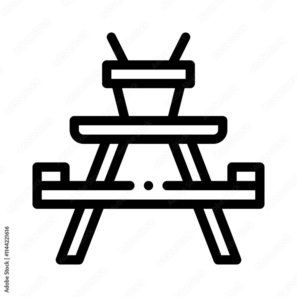 Table line icon Table line icon