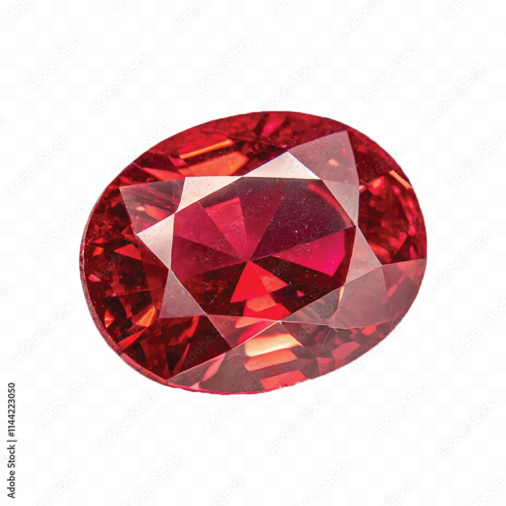 abstract 3d ruby stone in different colour style isolated on white background abstract 3d ruby stone in different colour style isolated on white background