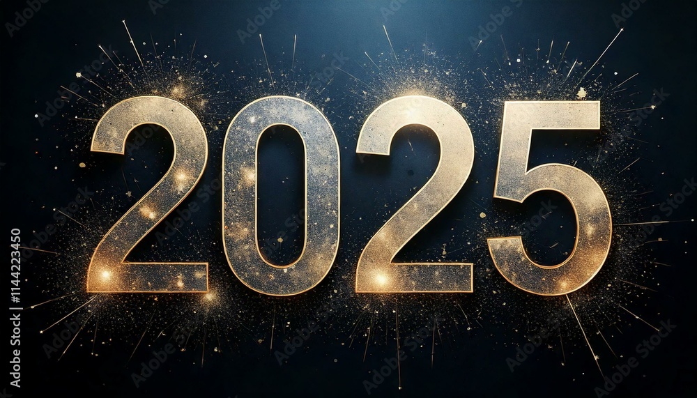 Happy new year 2025 beautiful abstract design banner Happy new year 2025 beautiful abstract design banner