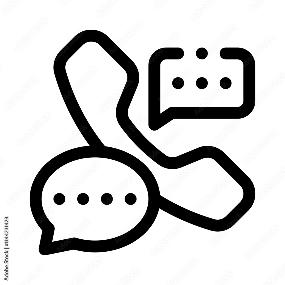 phone line icon phone line icon