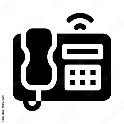 VoIP glyph icon