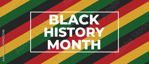 Black History Month.Vector illustration.