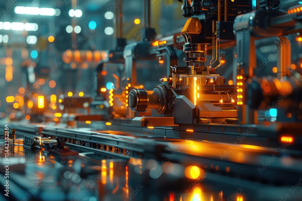 Industry and technology concept. INDUSTRY 4.0 Industry and technology concept. INDUSTRY 4.0