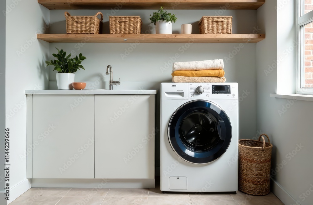 washing machine in the kitchen washing machine in the kitchen