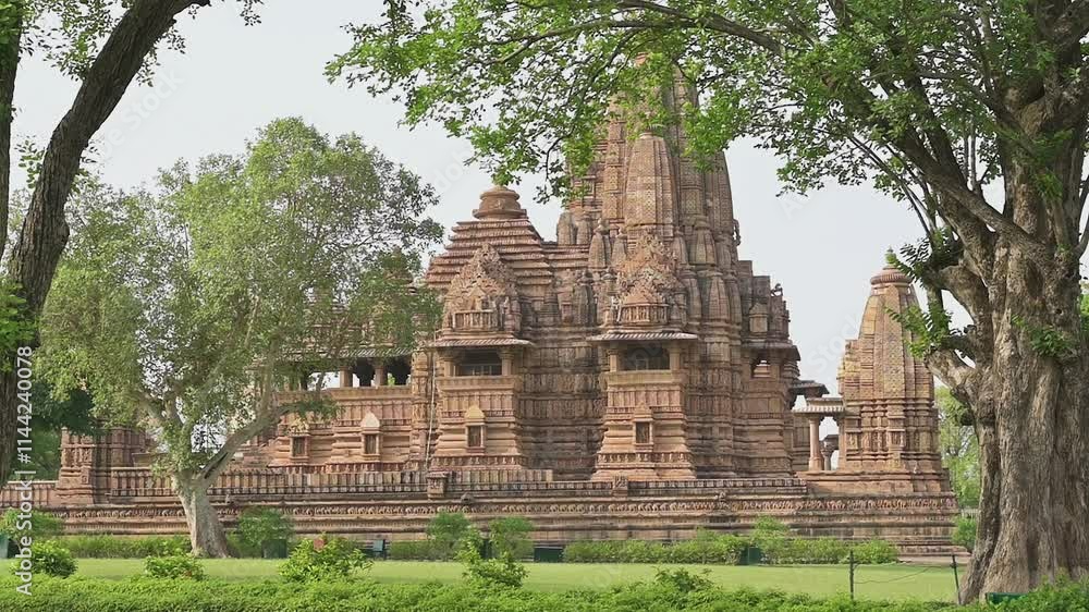 The Khajuraho Group of Monuments are a group of Hindu and Jain temples in Chhatarpur district, Madhya Pradesh, India. its an a UNESCO World Heritage Site. The Khajuraho Group of Monuments are a group of Hindu and Jain temples in Chhatarpur district, Madhya Pradesh, India. its an a UNESCO World Heritage Site.