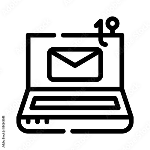 Phishing Email line icon