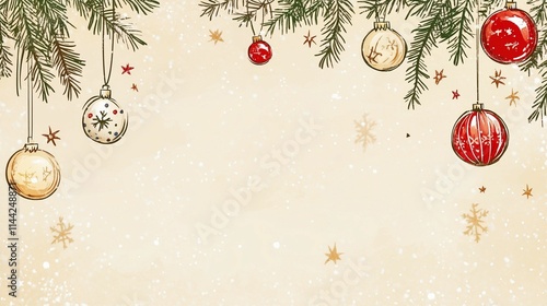Christmas new year powerpoint background
