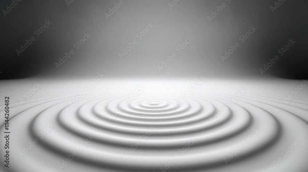 A serene image of concentric ripples on a smooth surface, evoking tranquility and the essence of calmness in a minimalist setting. A serene image of concentric ripples on a smooth surface, evoking tranquility and the essence of calmness in a minimalist setting.