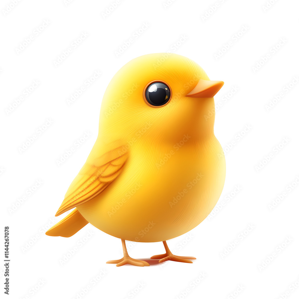 A yellow bird A yellow bird