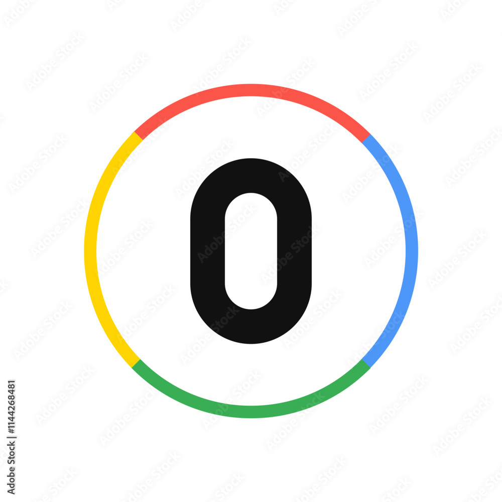 Number Zero Icon
Number Zero Icon
