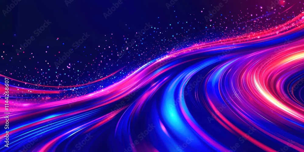 Blue and purple background with a purple line Blue and purple background with a purple line