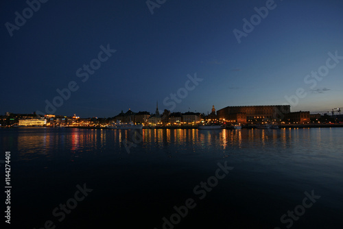 Photography Altstadt von Stockholm am Abend