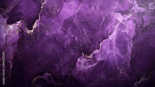 Obraz na płótnie Purple marble texture with flowing patterns w salonie