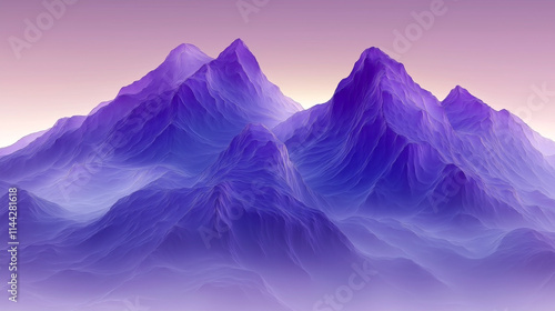 Purple Mountain Peaks