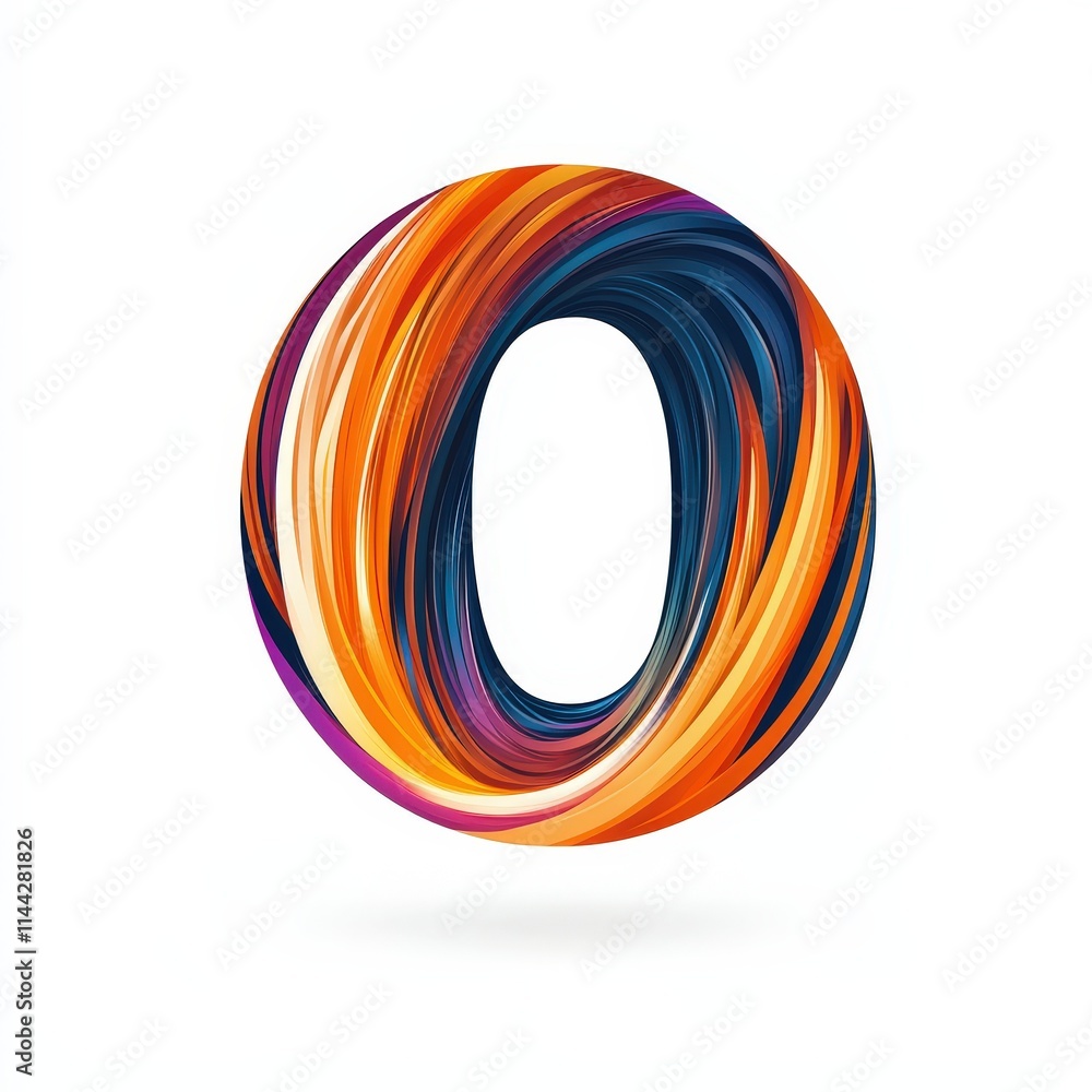 number 0 with abstract motion lines icon logo illustration isolated on white background number 0 with abstract motion lines icon logo illustration isolated on white background
